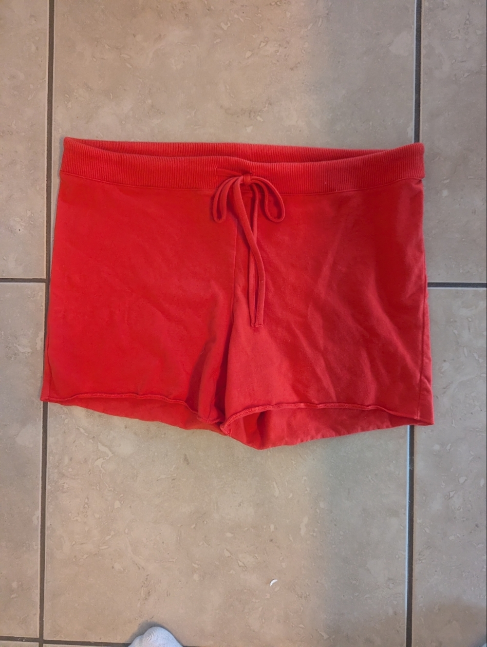 Skims Red Women's Drawstring Casual Shorts